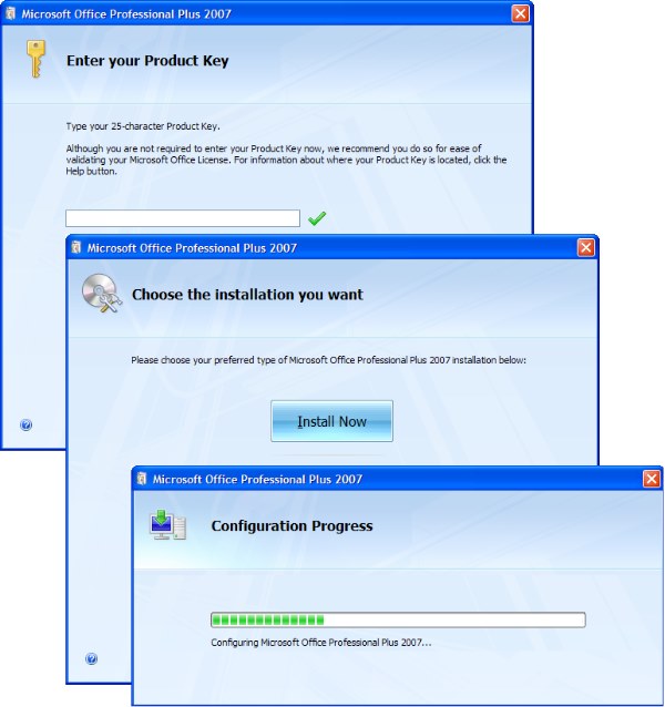 Microsoft Office 2007 Key Product