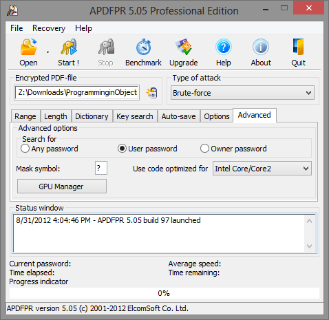 Elcomsoft Advanced Office Password Recovery  With Serial Serial Key  Keygen